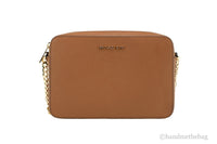 Michael Kors Women'S Zipper Closure Saffiano Leather Crossbody Bag