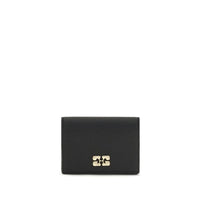 Ganni Black Recycled Polyester Wallet