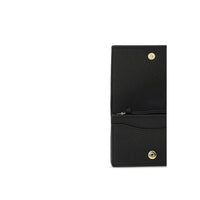 Ganni Black Recycled Polyester Wallet