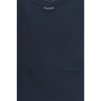 Brunello Cucinelli Blue Cotton T-Shirt