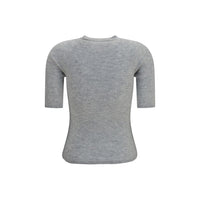 Brunello Cucinelli Gray Cashmere Sweatshirt