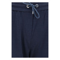 Brunello Cucinelli Blue Polyamide Casual Pants