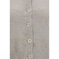 Brunello Cucinelli Beige Cotton Sweatshirt