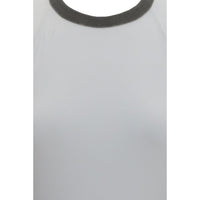 Brunello Cucinelli White Polyamide One-Piece Swimsuit