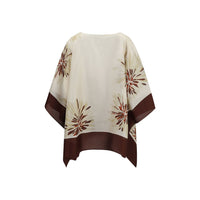 Brunello Cucinelli Multicolor Silk Blouse