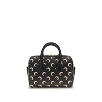 Marine Serre Black Polyethylene Shoulder Bag