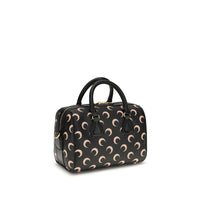 Marine Serre Black Polyethylene Shoulder Bag
