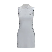 Marine Serre White Polyamide Casual Dress