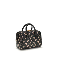 Marine Serre Black Polyethylene Shoulder Bag