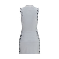 Marine Serre White Polyamide Casual Dress