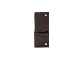 Ganni Brown Recycled Polyester Wallet