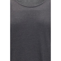 Brunello Cucinelli Gray Cashmere Sleeveles T-Shirt