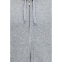 Brunello Cucinelli Gray Cotton Sweatshirt