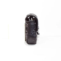 Marc Jacobs The Mini J Marc Shoulder Bag Black Sequined Crossbody Bag