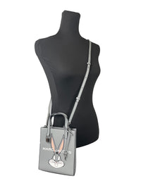 Marc Jacobs X Looney Tunes Bugs Bunny Mini Grind Pebbled Leather Crossbody Bag