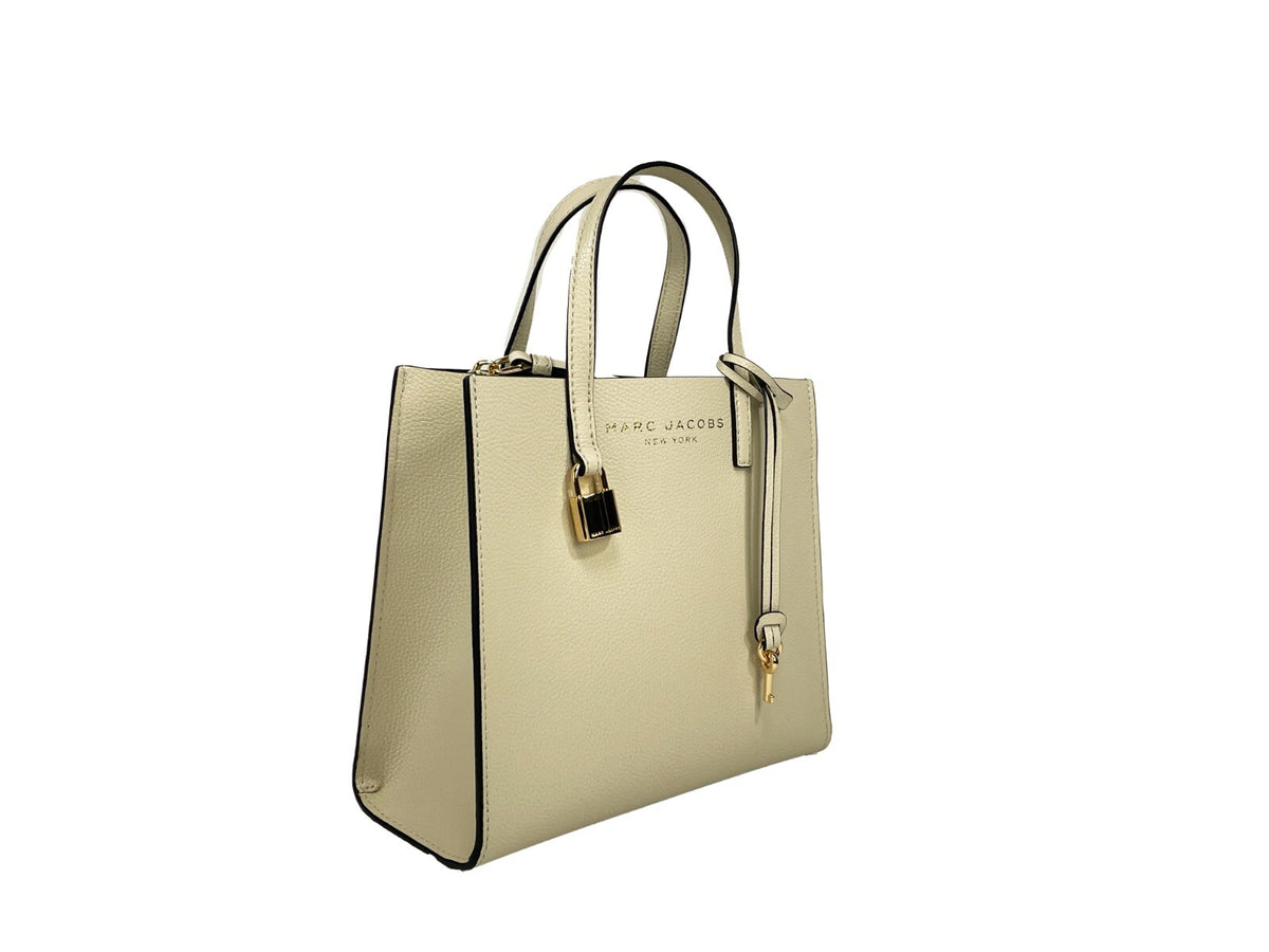 Marc Jacobs Women'S Mini Pebbled Tote - Marshmallow