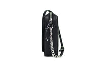 Michael Kors Jet Set Large East West Black Saffiano Leather Crossbody Handbag