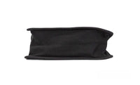 Marc Jacobs Medium Black Canvas Fabric Shoulder Convertible Tote Purse Bag
