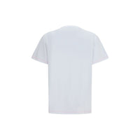 Ganni White Cotton T-Shirt