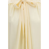 Chloé Beige Polyester Blouse