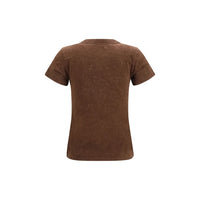 Ganni Brown Cotton Sweatshirt