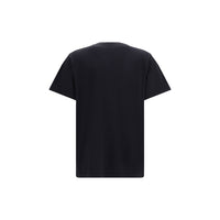 Ganni Black Cotton T-Shirt