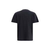 Ganni Black Cotton T-Shirt