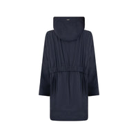 Herno Blue Elastane Coat