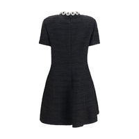 Valentino Black Cotton Casual Dress