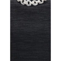Valentino Black Cotton Casual Dress