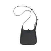 Tory Burch Black Calf Leather Bos Taurus Shoulder Bag
