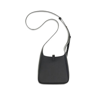Tory Burch Black Calf Leather Bos Taurus Shoulder Bag