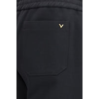 Valentino Black Cotton Sweatshirt