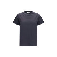 Ganni Black Cotton T-Shirt