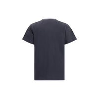 Ganni Black Cotton T-Shirt
