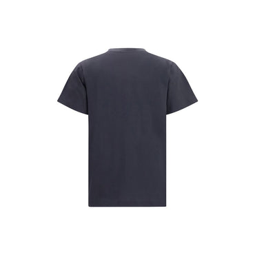 Ganni Black Cotton T-Shirt