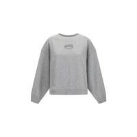 Ganni Gray Cotton Sweatshirt