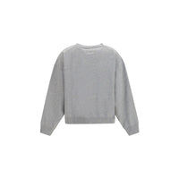 Ganni Gray Cotton Sweatshirt