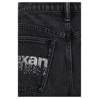 Alexander Wang Black Cotton Short And Mini Shorts