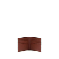 Valentino Garavani Bordeaux Calf Leather Bos Taurus Wallet