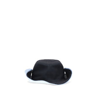 Miu Miu Blue Cotton Bucket Hat