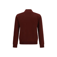 Valentino Bordeaux Wool Oves Aries Polo Shirt