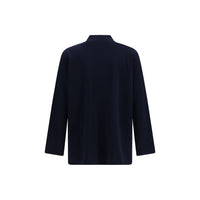 Valentino Blue Wool Oves Aries Cardigan