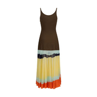Fendi Multicolor Viscose Casual Dress