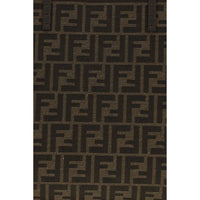 Fendi Brown Fabric Shoulder Bag