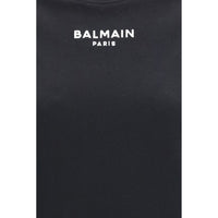Balmain Black Cotton T-Shirt