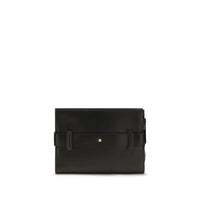Balmain Black Lamb Ovis Aries Aries Shoulder Bag