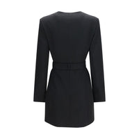 Balmain Black Wool Oves Aries Blazer