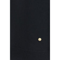 Balmain Black Wool Oves Aries Sleeveles Sweater