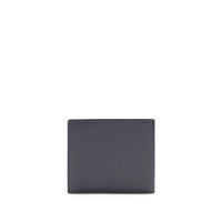 Ferragamo Blue Calf Leather Bos Taurus Wallet